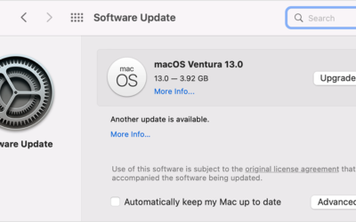 Mac Software Updates